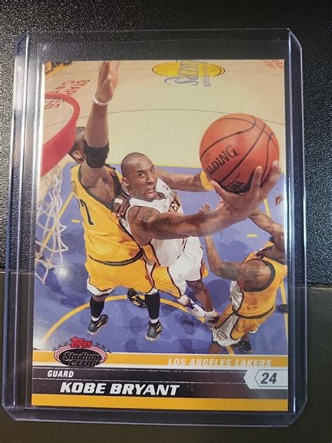 2007 08 Topps Stadium Club Kobe Bryant 24 LA LAKERS HOF EBay