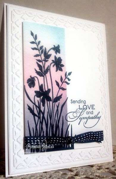 Sympathy Card Cqc187 By Studio M Cards And Paper Crafts At