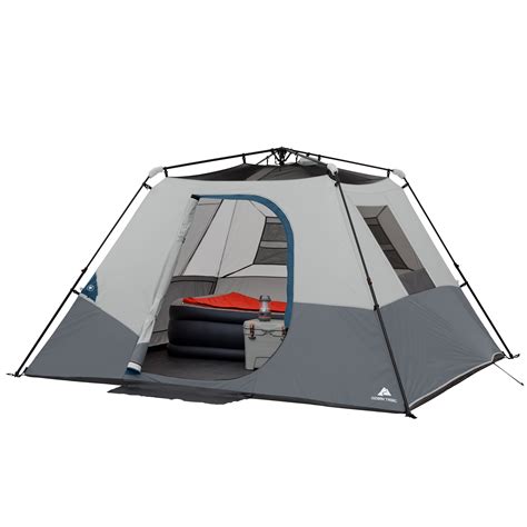 Ozark Trail 10 X 9 6 Person Instant Cabin Tent With Led Light 1938 Lbs