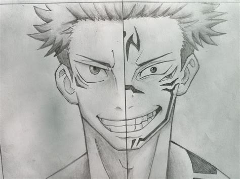 Jujutsu Kaisen Pencil Drawing