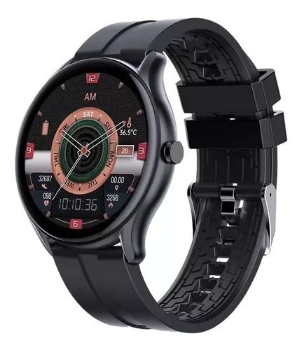 Smartwatch Senbono Max Max Sport Caja Mm De Abs Negra Malla