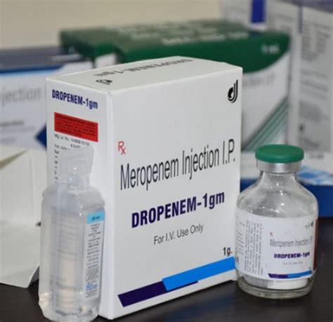 Meropenem Injection 1 Gm Vial At Best Price In Panchkula Dr D Pharma