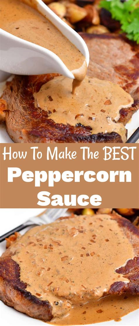 Peppercorn Sauce Perfect Steak Sauce In Just 5 Minutes