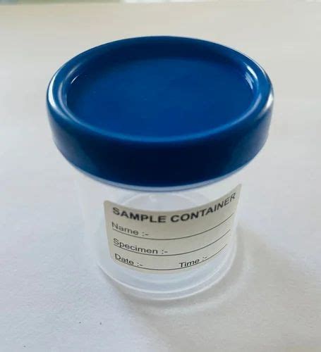 Polypropylene Ml Urine Sample Container At Rs Piece In Ambala