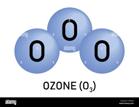 Estructura molecular del ozono Imágenes vectoriales de stock Alamy