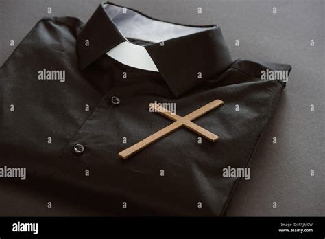 clerical collar  res stock photography  images alamy