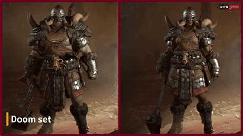 Diablo Barbarian Armor Sets Outfit Transmogs Rpgwire