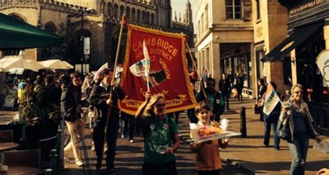 Cambridgeshire Teacher Strike Heart Cambridge