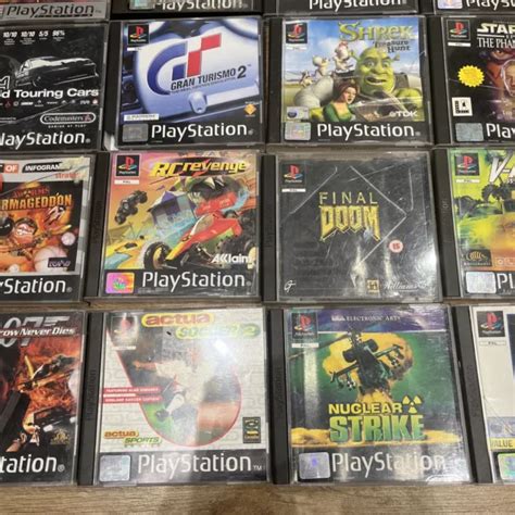 Ps Games Bundle Playstation One Joblot Picclick Uk