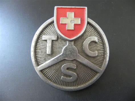 Grosse Tcs Touring Club Der Schweiz Plakette Kaufen Auf Ricardo