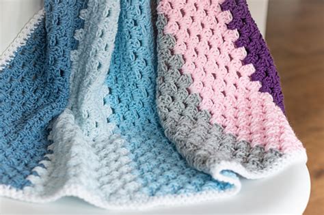 Ravelry Modern Granny Baby Blanket Pattern By Krista Cagle