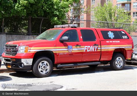 Einsatzfahrzeug Fdny Ems Haz Tac Battalion Kdow Bos