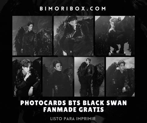 Photocards Bts Black Swan Fanmade Gratis