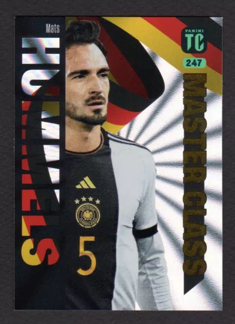 PANINI TOP CLASS 2024 Trading Cards Master Class 247 Mats HUMMELS