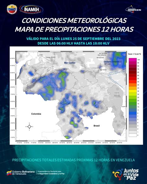 Inameh Prev Lluvias En Varias Zonas Del Pa S Para Las Pr Ximas Horas