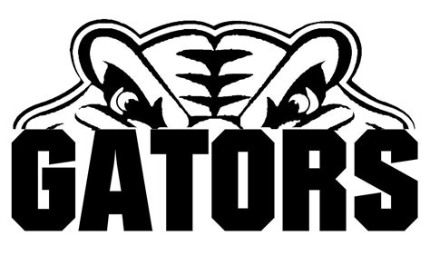 Black and White Gator Logo - LogoDix