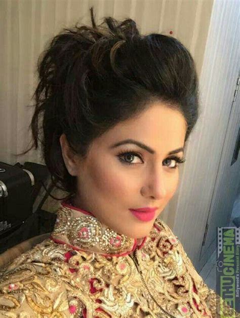 Actress Hina Khan Latest Gallery Indian Wedding Hairstyles Indian