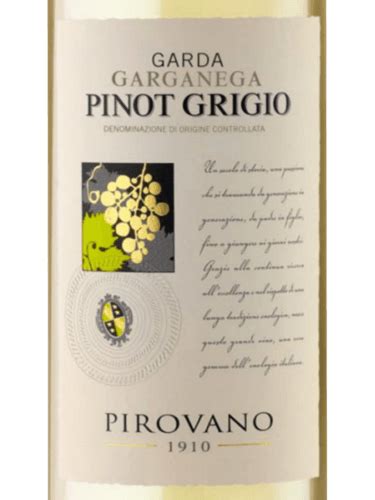 Pirovano Linea Stelvin Garganega Pinot Grigio Vivino US