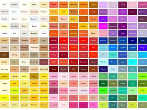 These 340 Unique Color Names Make The Best Color Thesaurus 43 Off