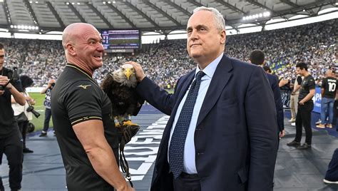 Lotito Furioso Il Falconiere Era Alla Lazio Da Anni Ho Licenziato