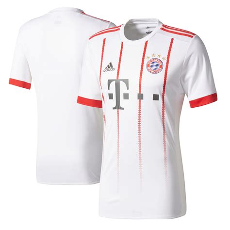 Adidas Bayern Munich White 201718 Third Replica Blank Jersey