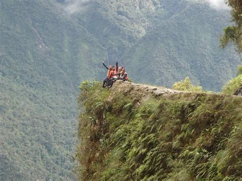 The Death Road in Bolivia