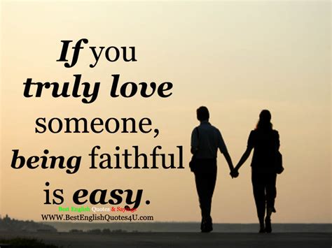 If You Truly Love Someone