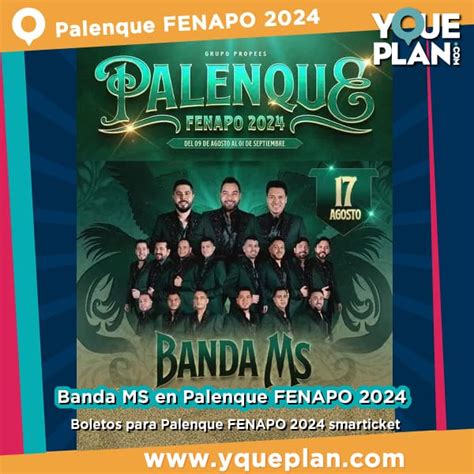 Boletos Banda MS Palenque FERIA NACIONAL POTOSINA 2024