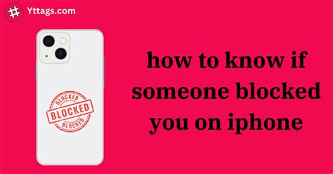 How To Know If You Were Blocked On Your Iphone