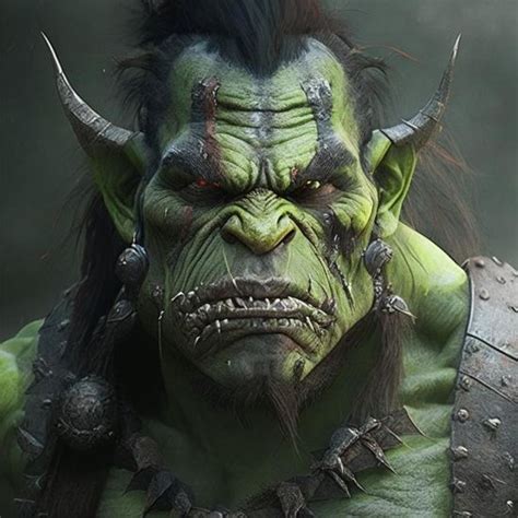 D D Female Orc Warrior Barbarian In 2024 Weibliche Kriegerin