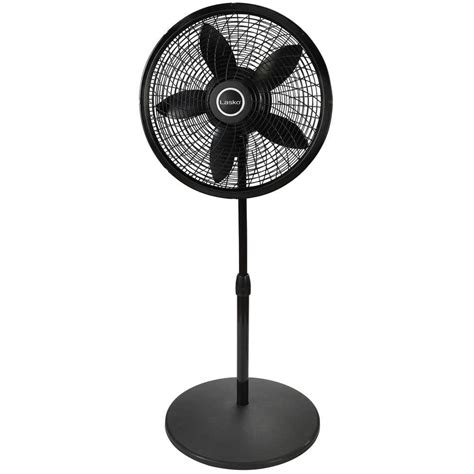 Lasko Cyclone Adjustable Height 18 In 3 Speed Black Oscillating