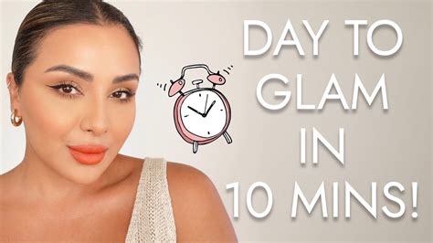 Day Makeup Into Evening Glam In 10 Minutes Nina Ubhi Youtube