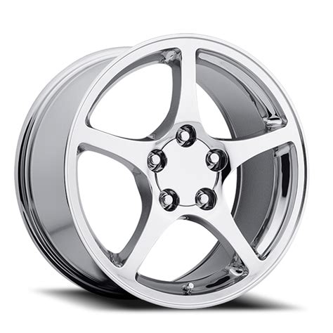 Factory Reproductions FR 20 C5 Corvette Rims & Wheels Chrome , 17.00x8 ...