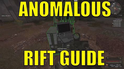 Stalcraft Anomalous Rift Guide Youtube