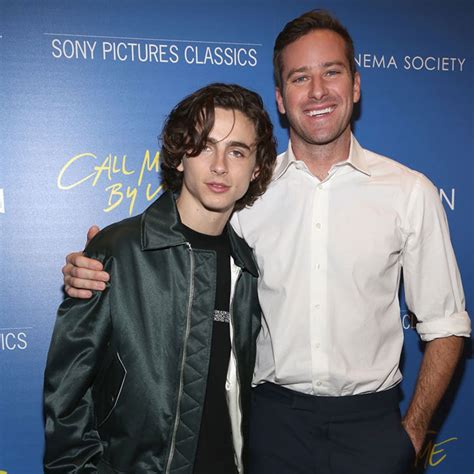 Armie Hammer and Timothée Chalamet Wear Calvin Klein at the New York ...