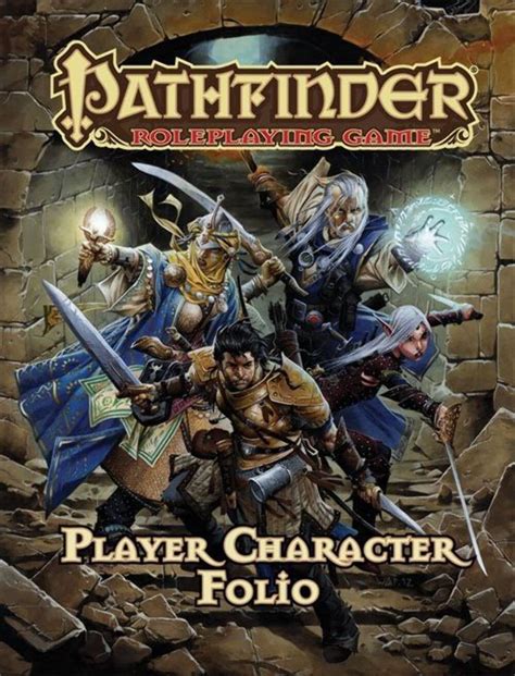 Pathfinder Roleplaying Game Player Character Folio Bulmahn Jason 9781601254450 Books