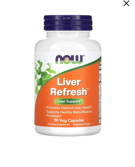 Liver Refresh Veg Capsules Now Lazada Ph