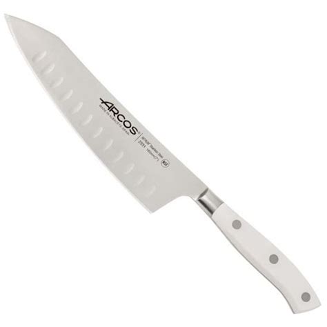 ARCOS Riviera Blanc Couteau Rocking Santoku 180 Mm Cdiscount Maison