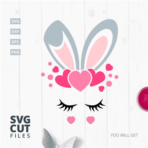 Easter Bunny Svg Cut File Svg Dxf Eps Png 66444 Svgs Design Bundles