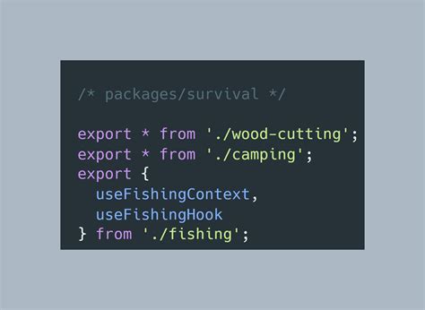 Track Changes To Exports In Node JS Modules In Monorepos