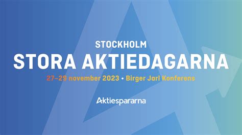 Nils Malmros VD på Stora Aktiedagarna i Stockholm 2023 DevPort Investor