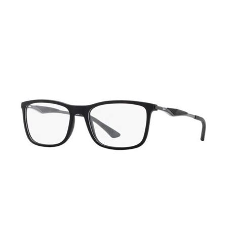 Arma O Oculos Grau Ray Ban Rb Lente Mm Preto Fosco Submarino