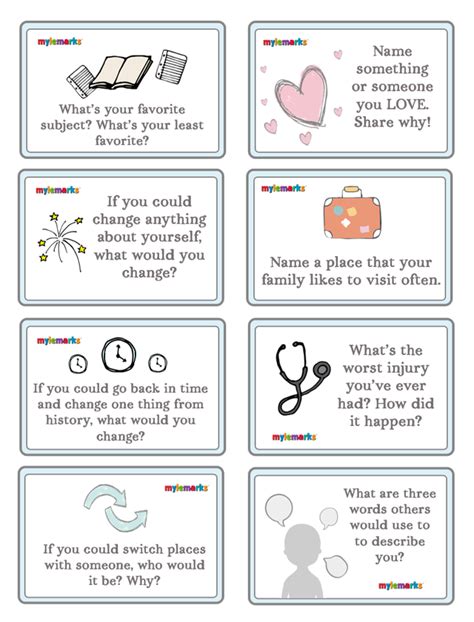 Ice Breaker Conversation Cards