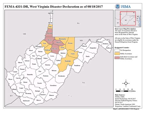 West Virginia Severe Storms Flooding Landslides And Mudslides DR ...