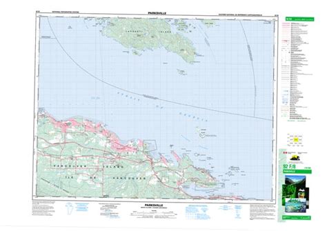 Parksville Bc Map