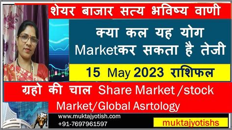 Nifty Prediction Bank Nifty Analysis Monday 15 May 2023 Stock Market