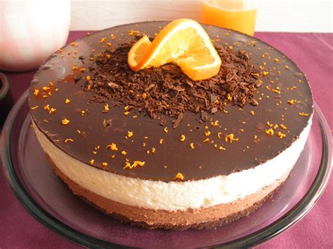 Los Dulces De Choco Tarta De Mousse De Naranja Y Chocolate