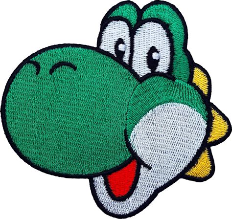 Yoshi Patch Dinosaur Embroidered Iron Sew On Badge Applique Costume