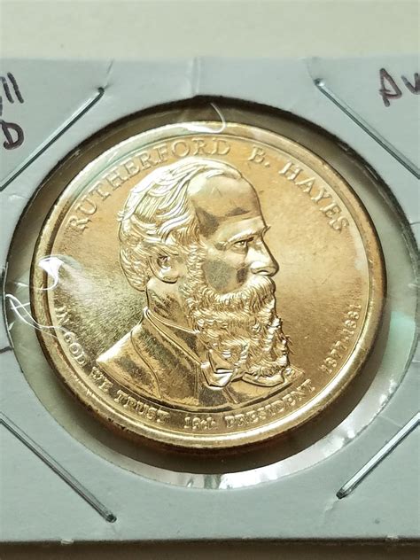 D Rutherford B Hayes Presidential Dollar Au For Sale Buy Now