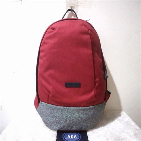 Jual Tas Hush Puppies Backpack 2111 Maroon Original Bag 100